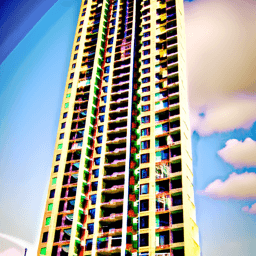 Walking building · upsampled stage 2 · stage2 0 steps100