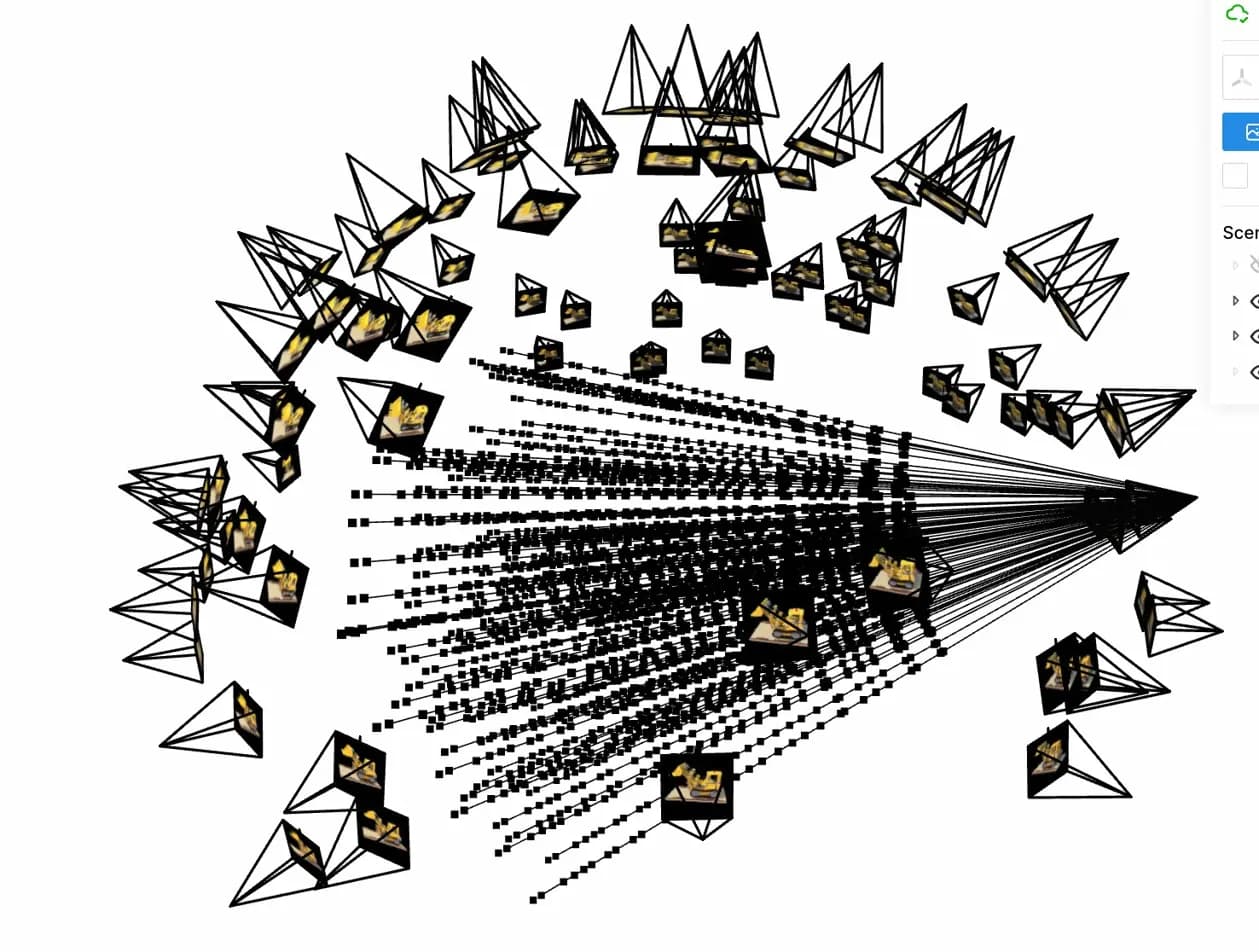 Ray sampling visualization